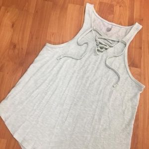 SO AAH  mint green super soft tank